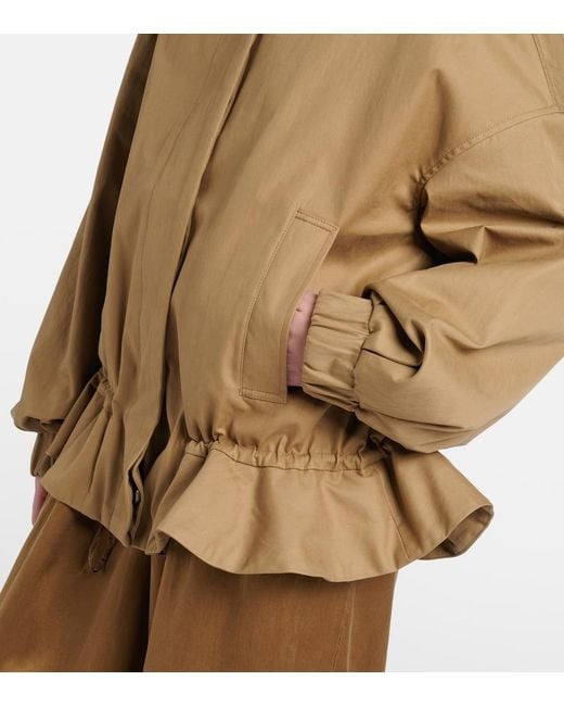 Dries Van Noten Natural Cotton Jacket
