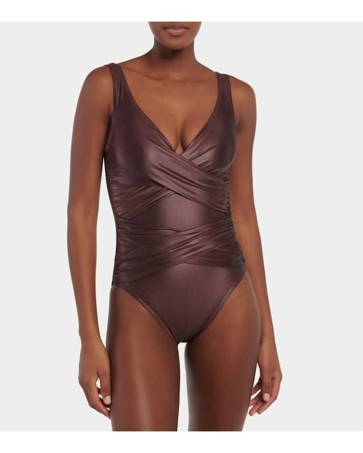 Maillot De Bain Basics Karla Colletto en coloris Purple