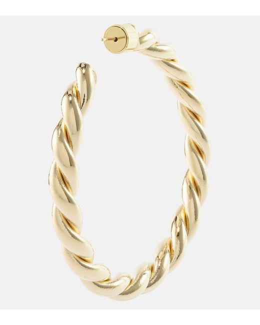 Jennifer Fisher Metallic 14kt Gold-plated Hoop Earrings