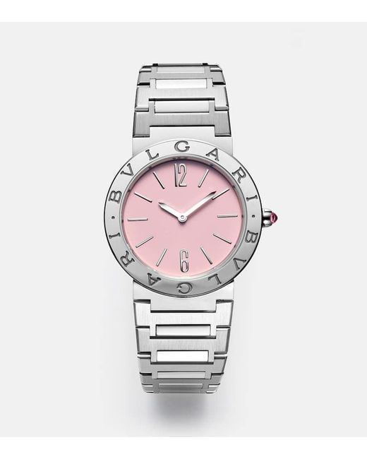 BVLGARI Multicolor Uhr Lady Mit Rubellit