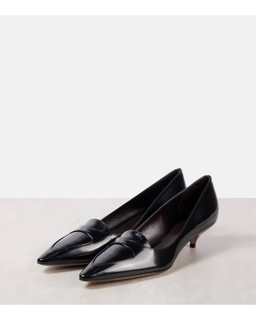 Pumps Mocassino Viv di The Row in Black