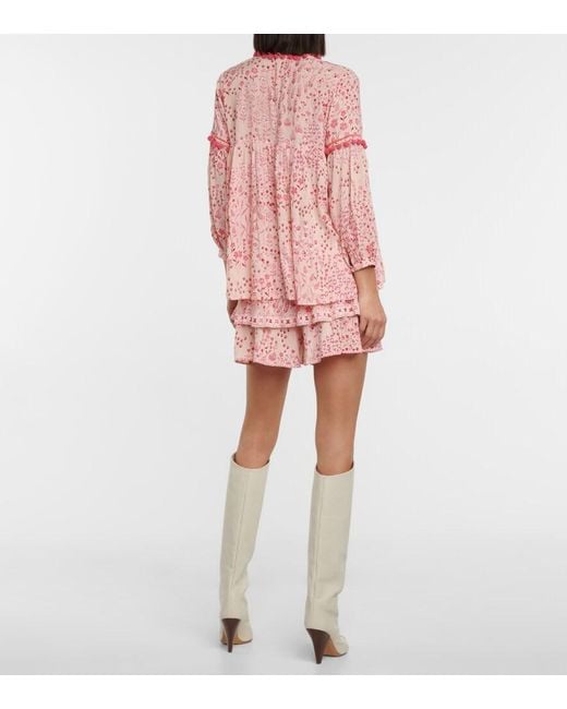 Poupette Pink Clara Floral Blouse