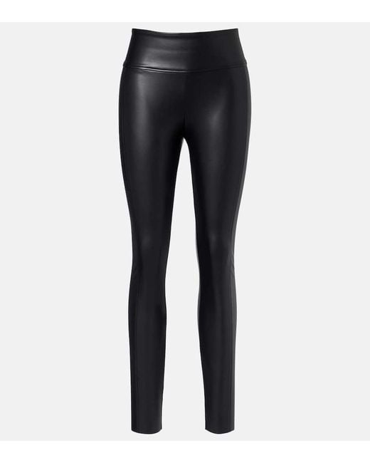 Wolford Blue Leggings Fine Net