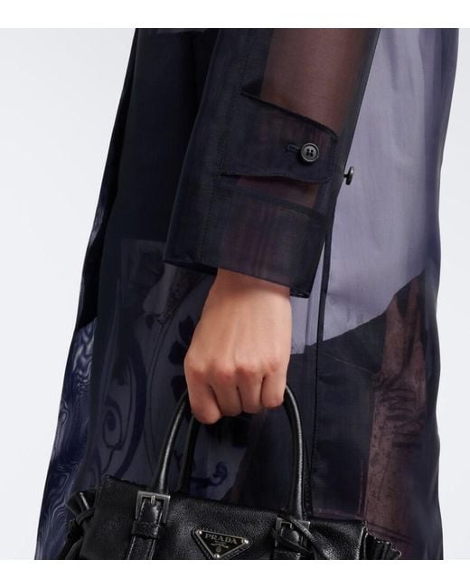 Cappotto di Prada in Blue