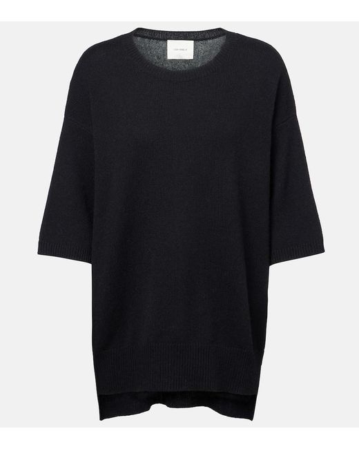 Lisa Yang Black Mila Oversized Cashmere Sweater