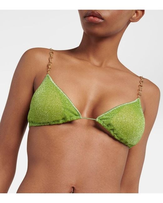 Oseree Green Lumiere Bikini Set