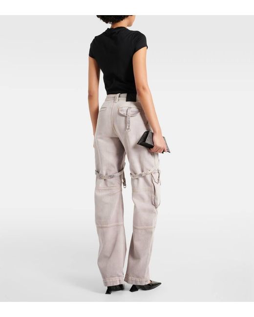 Jeans cargo Laundry di Off-White c/o Virgil Abloh in Gray