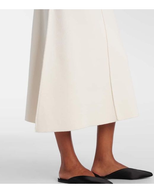 Falda Midi Vortice Max Mara de color White
