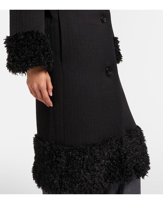Abrigo Diara Rixo de color Black