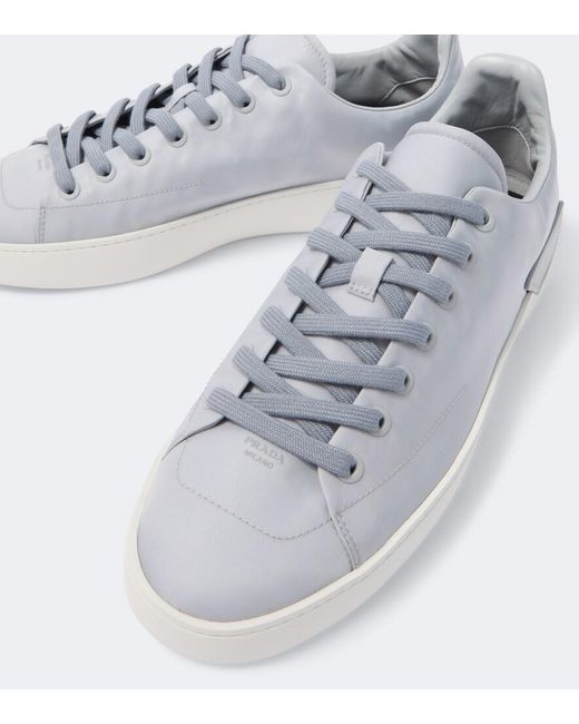 Prada White Court Re-Nylon Sneakers for men
