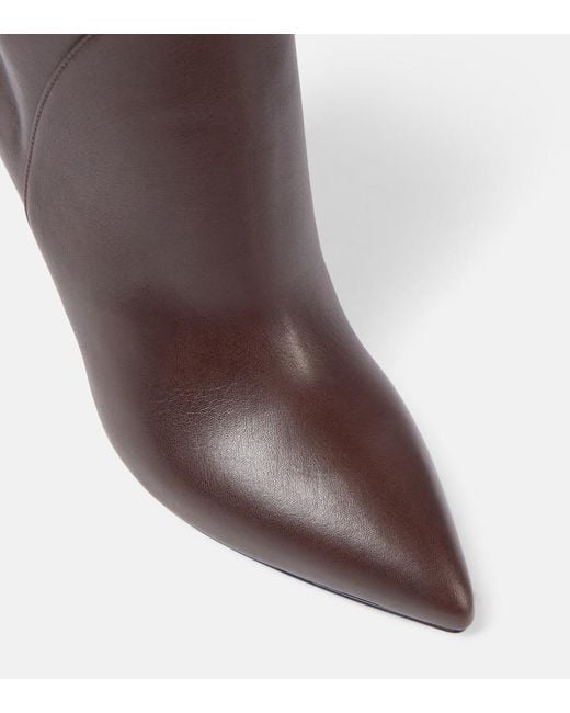 Paris Texas Brown Stiefel Gaia 85 Aus Leder