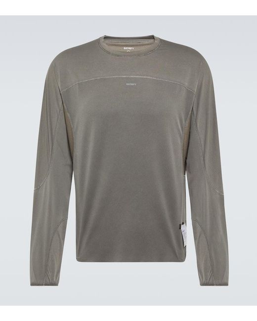 Satisfy Sweatshirt AuraLite in Gray für Herren