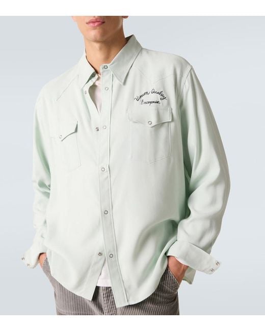 Camicia Four Corners di Visvim in White da Uomo