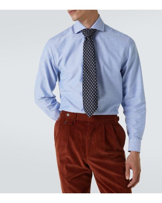 Camicia di Dunhill in Blue da Uomo