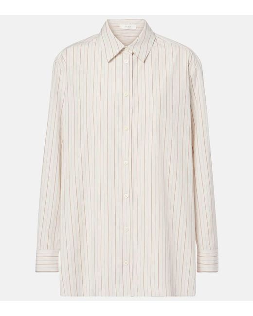 The Row White Sisilia Cotton Shirt