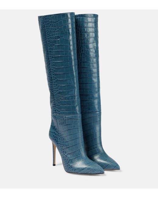 Paris Texas Blue Boots