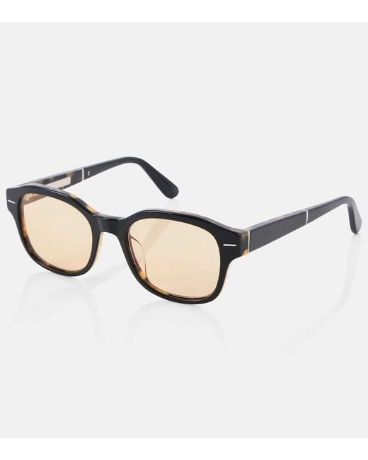 Brunello Cucinelli Brown Sartorial Sunset Square Sunglasses