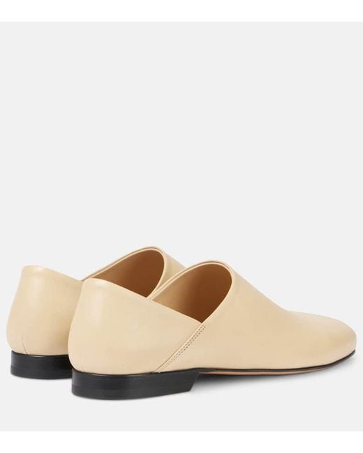 Scarpe Slip-On Convertibili di Lemaire in Natural