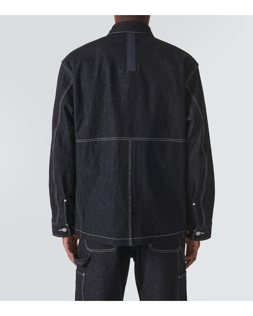 Junya Watanabe Blue X Carhartt Denim Jacket for men