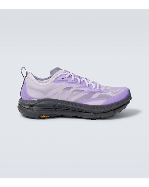 Hoka One One Purple Mafate Speed 4 Lite Sneakers for men