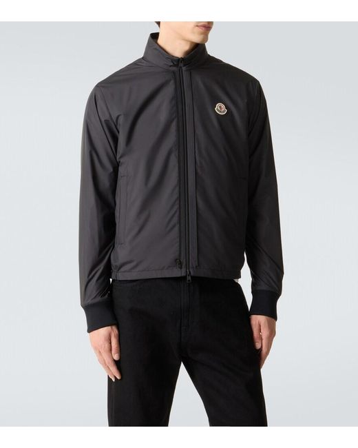 Moncler Black Verney Down-Paneled Jacket for men