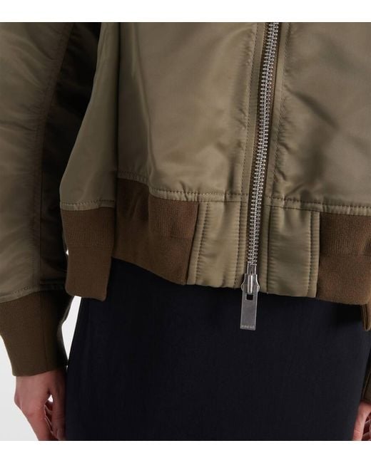 Giacca Blouson di Sacai in Natural