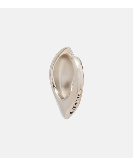 Givenchy White Maple Seed Ear Cuffs