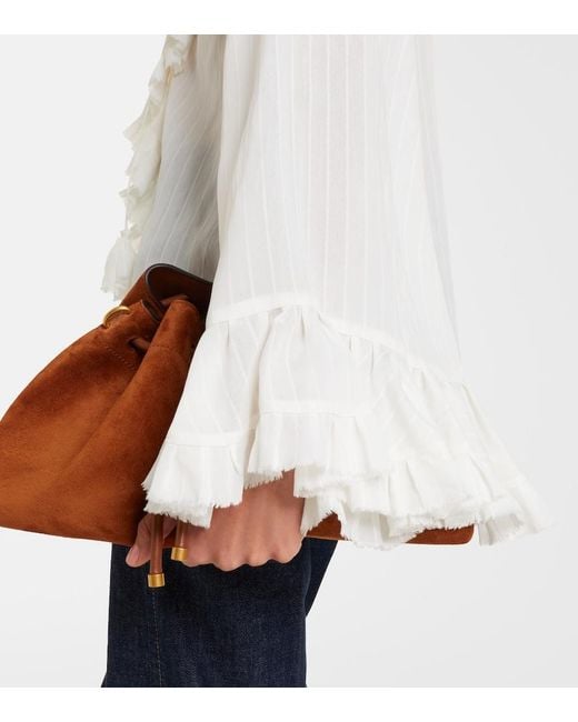 Dorothee Schumacher White Striped Blouse