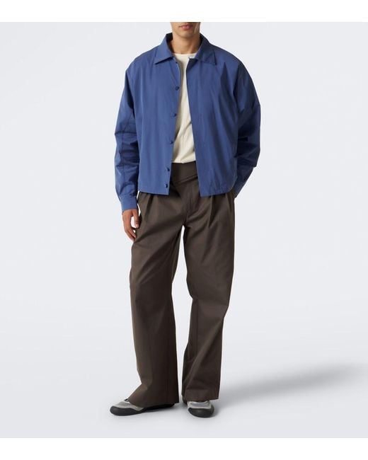 Kiko Kostadinov Blue Kippel Technical Blouson Jacket for men