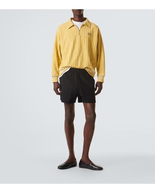 Pullover Croquet Ground di Bode in Yellow da Uomo
