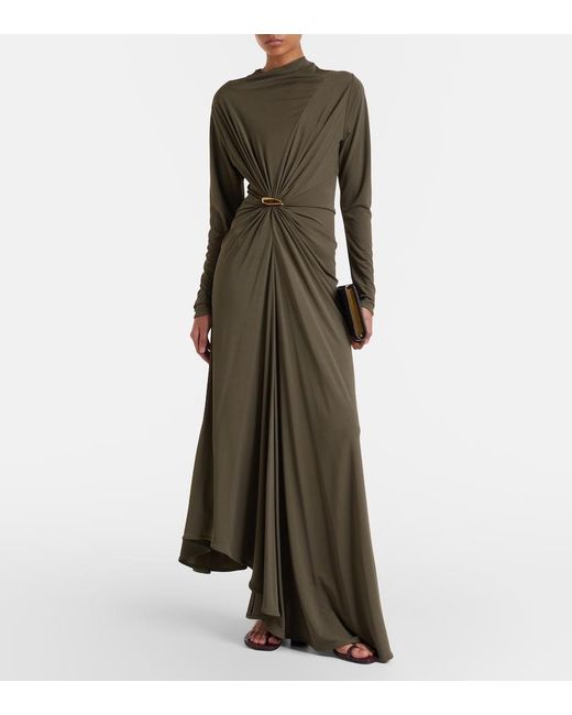 Bottega Veneta Brown Livia Intrecciato Leather Thong Sandals