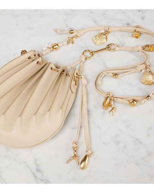 Chloé Metallic Sea Treasures Leather Crossbody Bag