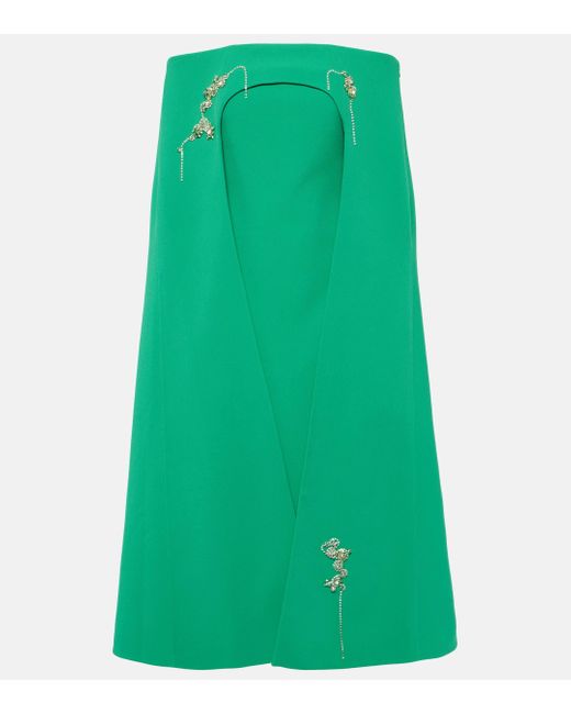 Robe midi Rowan Manorel a ornements Safiyaa en coloris Green