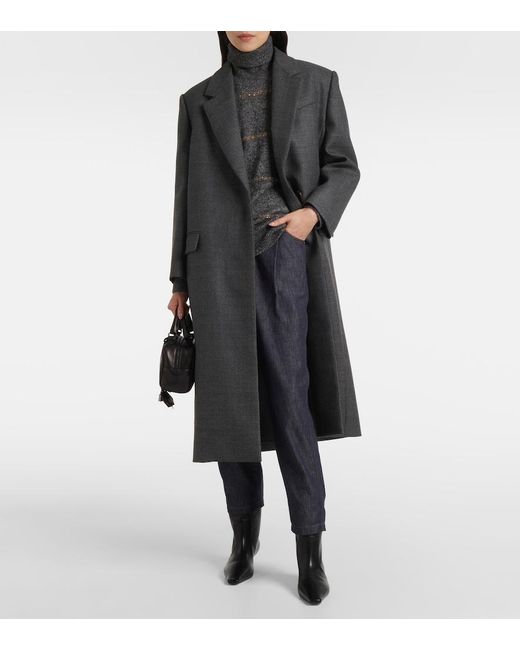 Brunello Cucinelli Black 'Precious Detail' Ankle Boots