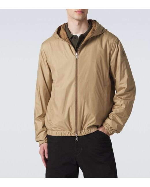 Moncler Brown Edit Linen Jacket for men