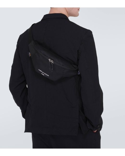 Comme des Garçons Black Logo Belt Bag for men