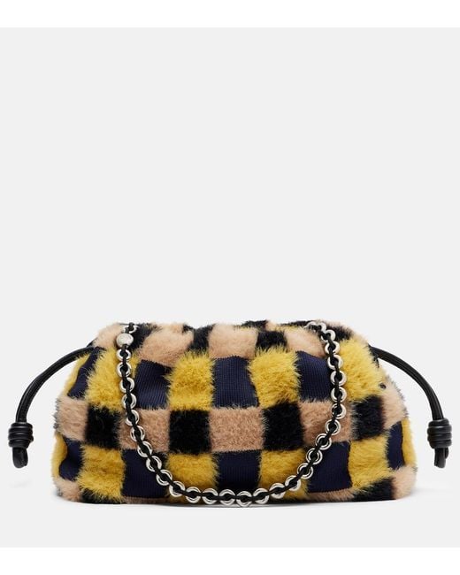 Loewe Multicolor X Louis Wain Flamenco Medium Clutch