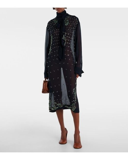 Dries Van Noten Brown Leather Pumps