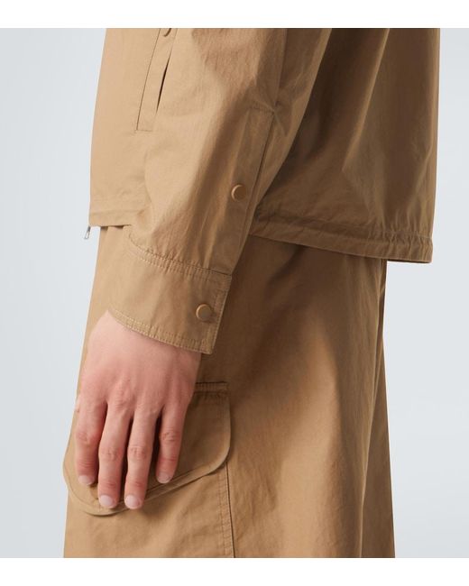 Moncler Natural Cotton Blouson Jacket for men
