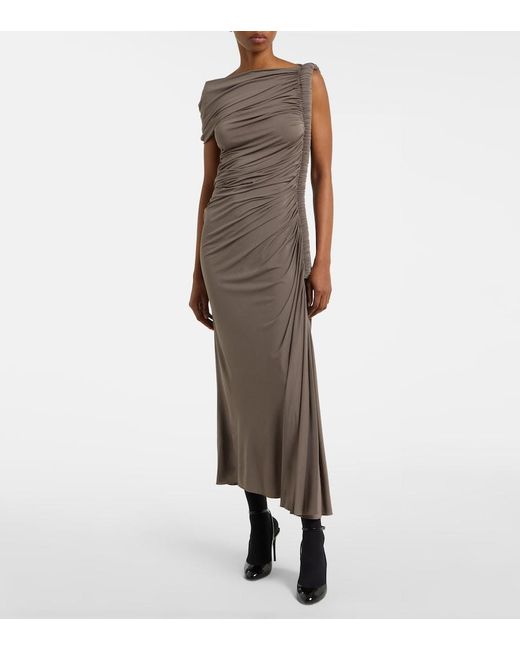 Alaïa Brown Midi Dresses