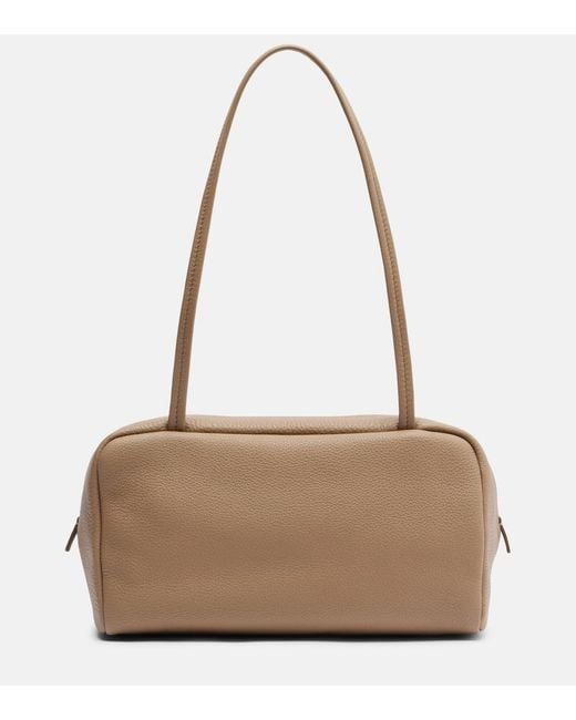 The Row Natural Astra Medium Leather Shoulder Bag