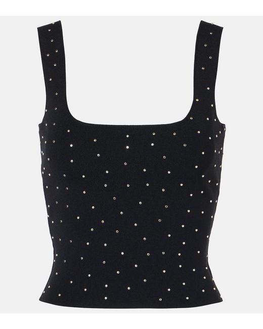 Altuzarra Black Pedrolino Tank Top