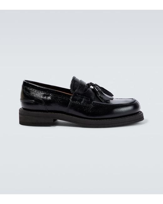 Our Legacy Loafers Tassel aus Lackleder in Black für Herren