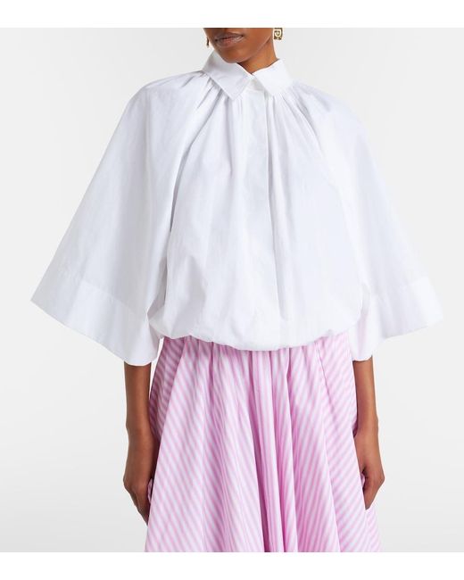 Patou White Cotton Shirt