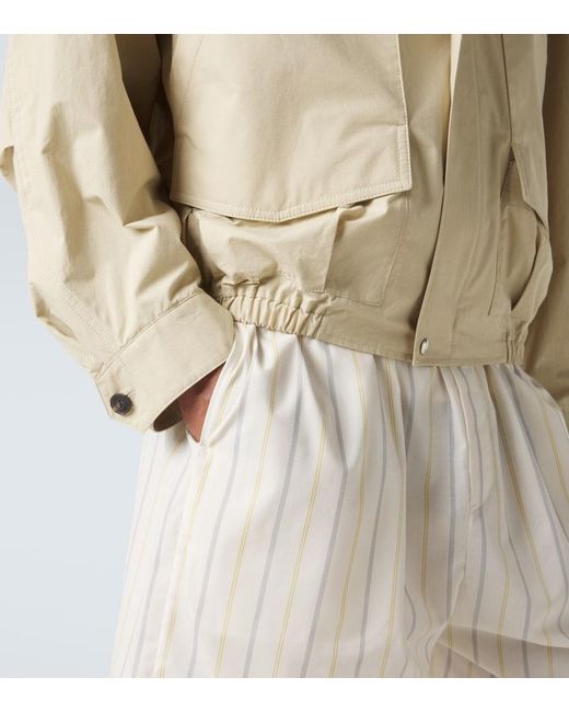 Calvin Klein Natural Donald Cotton Blouson Jacket for men