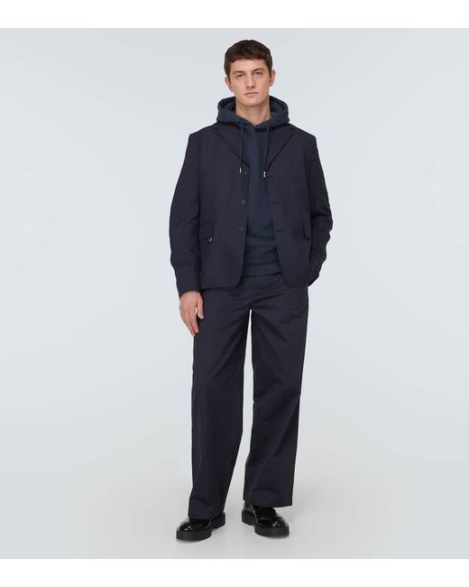 Jacquemus 'Le Hoodie Tippulsion' Hoodie in Blue für Herren