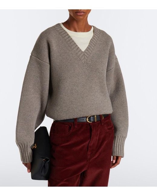 Rohe Gray Wool Sweater
