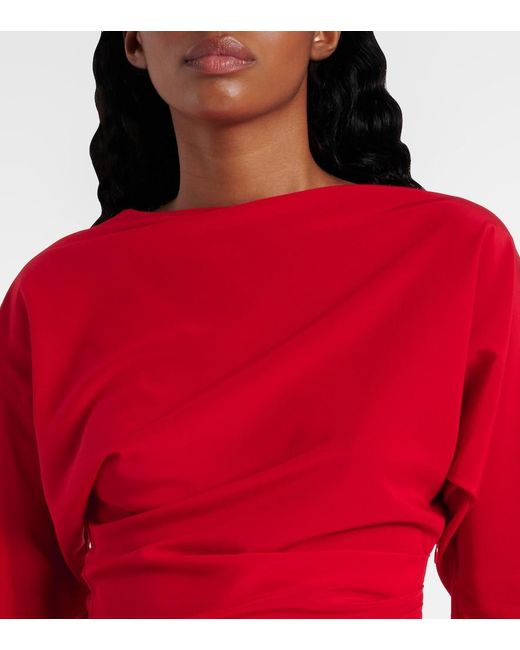 Proenza Schouler Keegan Gathered Top