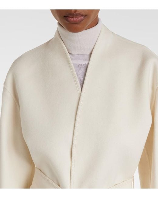 Rohe Natural Jacke Aus Wolle