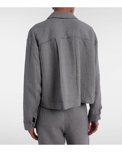 Velvet Gray Hemd Adeline Aus Baumwolle